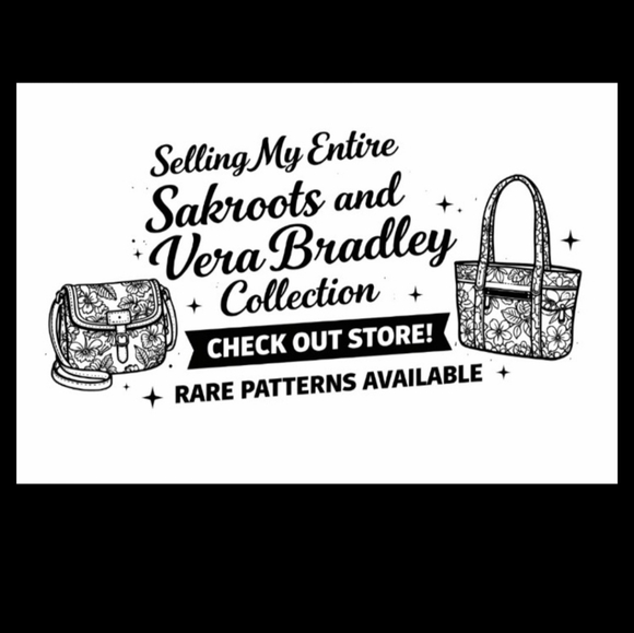 Vera Bradley RFID Turnlock Wallet in the Dog Show pattern - Picture 7 of 8